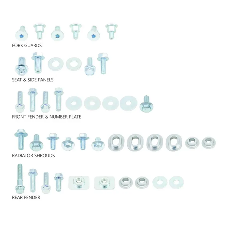[ Ufo Plast ] Kit de Vis pour Plastique, Yamaha YZ 125/250 02- Biztonságos vásárlás