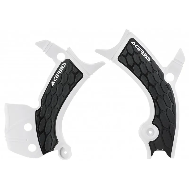 Legjobb ár [ Acerbis ] Protections de Cadre Anti-Dérapante X-Grip Yamaha YZ-F/WR-F, Blanc