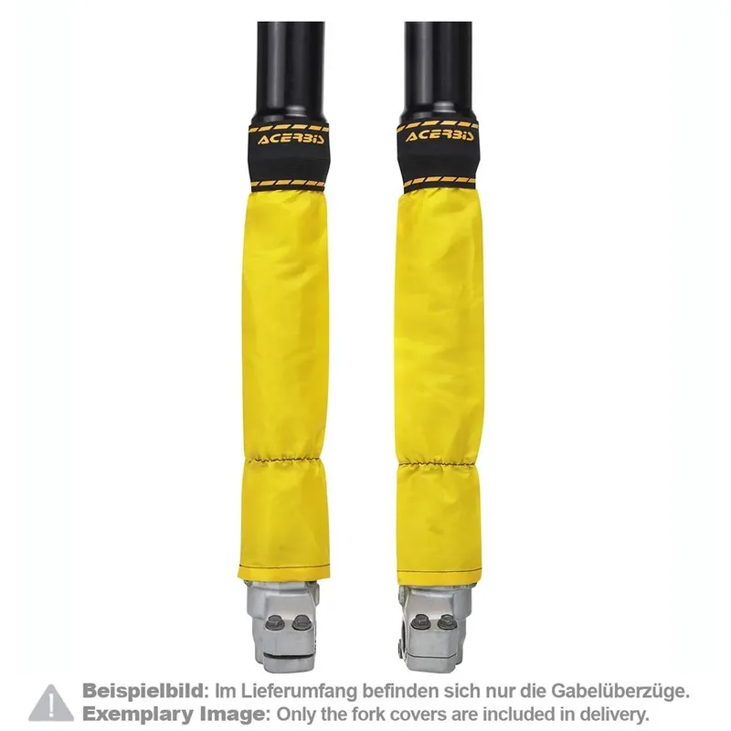 Biztonságos fizetés [ Acerbis ] Soufflets de Fourche Z-Mud Jaune