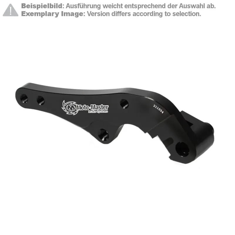 [ Moto-Master ] Adaptateur d‘Étrier de Frein Flame Supermoto Racing Kawasaki KX 125/250, KX-F 250/450, Suzuki RM 125/250, RM-Z 250/450, DR-Z 250/400, 320 mm, Avant Árcsökkenés