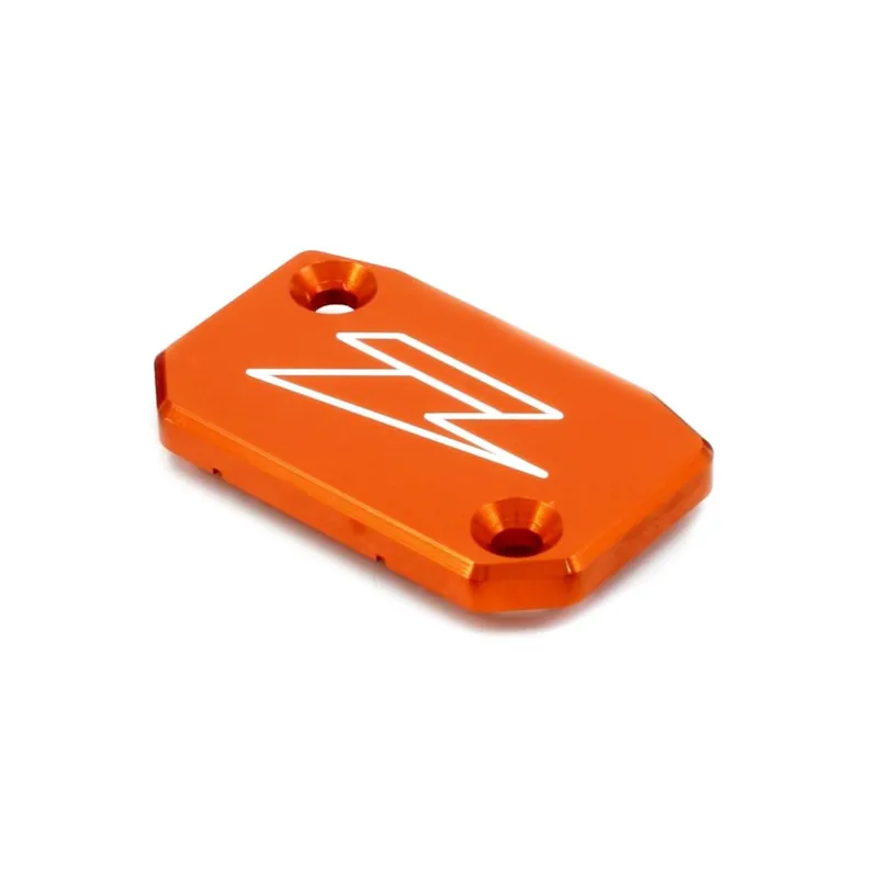 Olcsó [ Zeta ] Couvercle Pour réservoir de liquide de frein et d‘embrayage, Avant, Orange, KTM - divers modèles