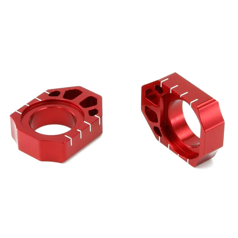 Legnépszerűbb [ Zeta ] Tendeurs de Chaîne Honda CR 125/250, CRF/CRF-X 250/450, rouge
