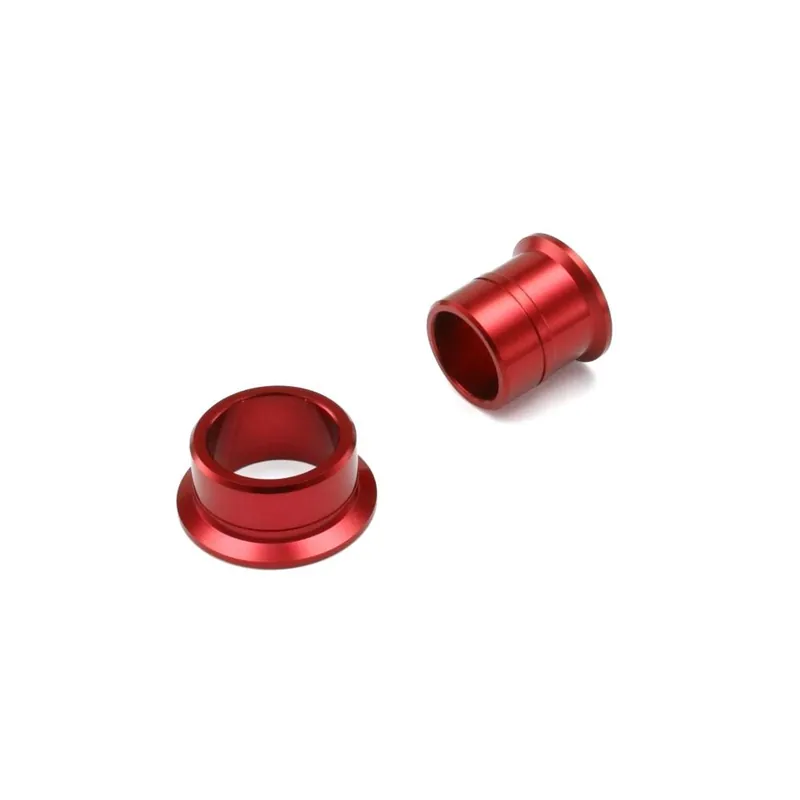 [ Zeta ] Entretoises de roue Avant, Rouge, Suzuki RM 125/250 01-08 Expressz szállítás