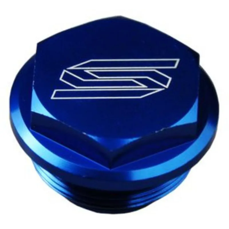 Utolsó esély [ SCAR ] Couvercle Pour réservoirs de frein, arrière, Bleu, KTM/Husqvarna/Sherco/Husaberg/Stark/Triumph