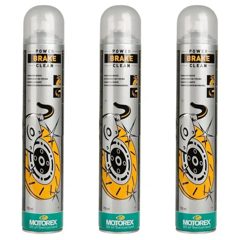 [ Motorex ] Nettoyant de Frein Power Set 3 pièces, 750 ml chacun Expressz szállítás