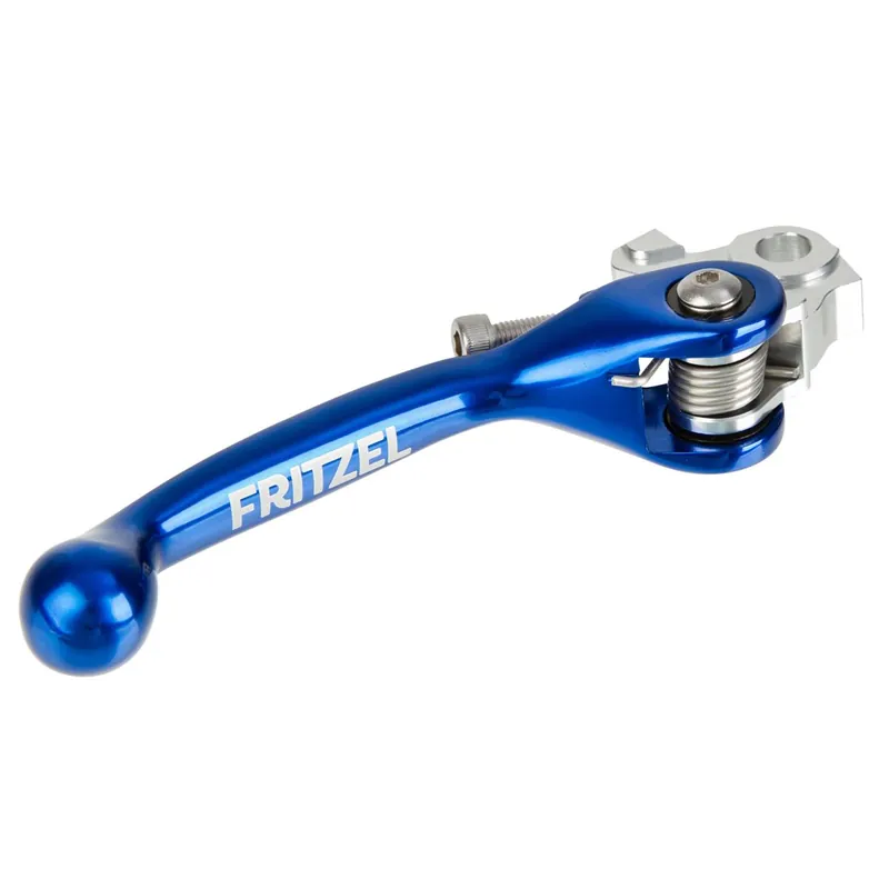 [ FRITZEL ] Levier de Frein Spassbremse Yamaha YZ/YZF, Kawasaki KXF 250, Aluminium, Réglable, Bleu Vedd meg online