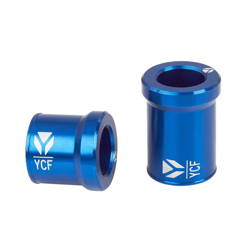 Biztonságos fizetés [ YCF ] Kit Entretoises de Roue Bleu, Aluminium, Ruoe Avant