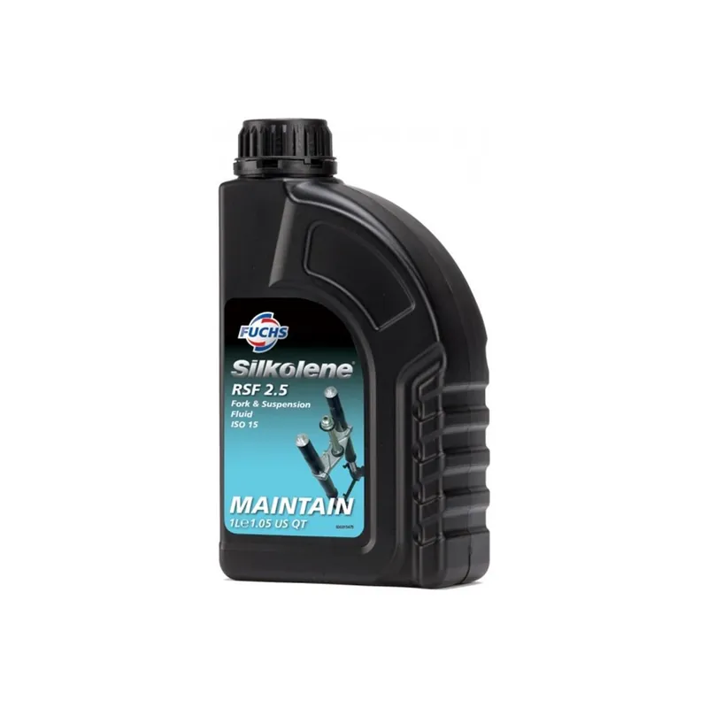 Vedd meg online [ Fuchs Silkolene ] Huile de Fourche RSF 2.5W 2.5W