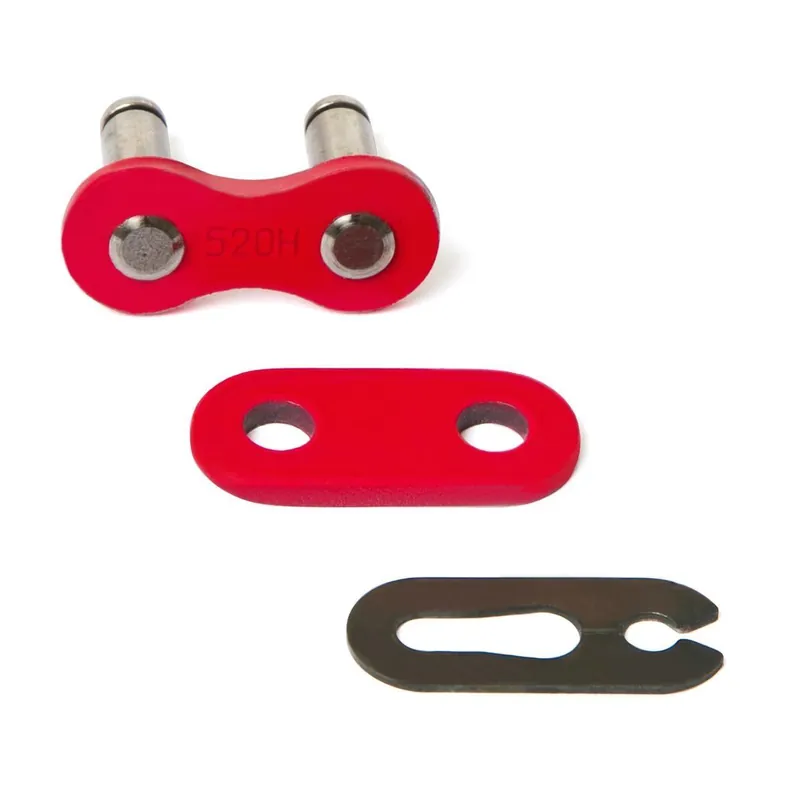 Kiárusítás [ Maciag Offroad ] Moto Attache rapide Chaîne GP Core 520, Rouge, super renforcée, Clip