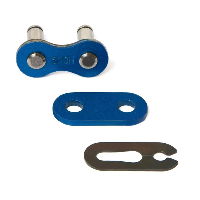 Végkiárusítás [ Maciag Offroad ] Moto Attache rapide Chaîne GP Core 520, Bleu, super renforcée, Clip