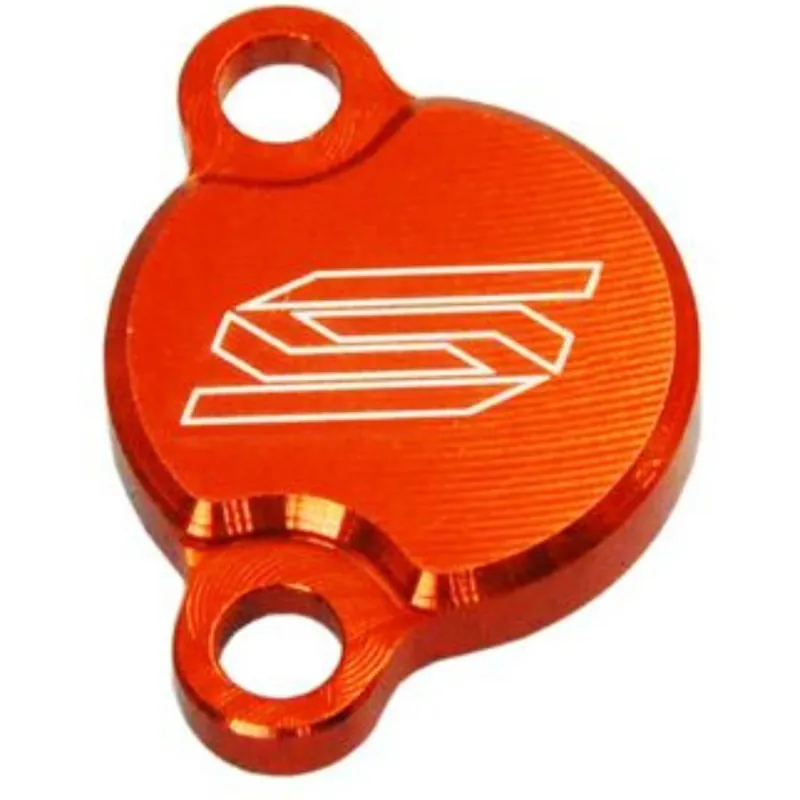 [ SCAR ] Couvercle Pour réservoirs de frein, arrière, Orange, KTM SX 50 06-, SX 65 04-, SX 85 03- Nézd meg most