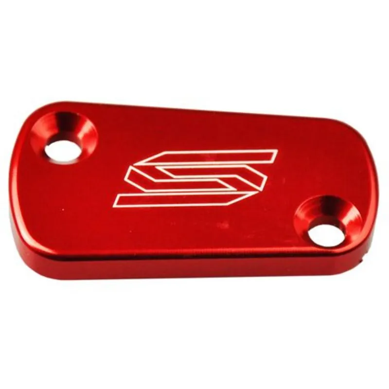 [ SCAR ] Couvercle Pour réservoirs de frein, arrière, Rouge, Kawasaki/Suzuki Kedvezmény
