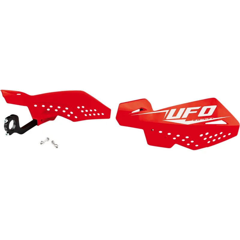 [ Ufo Plast ] Protège Mains Viper 2 Rouge Azonnali szállítás