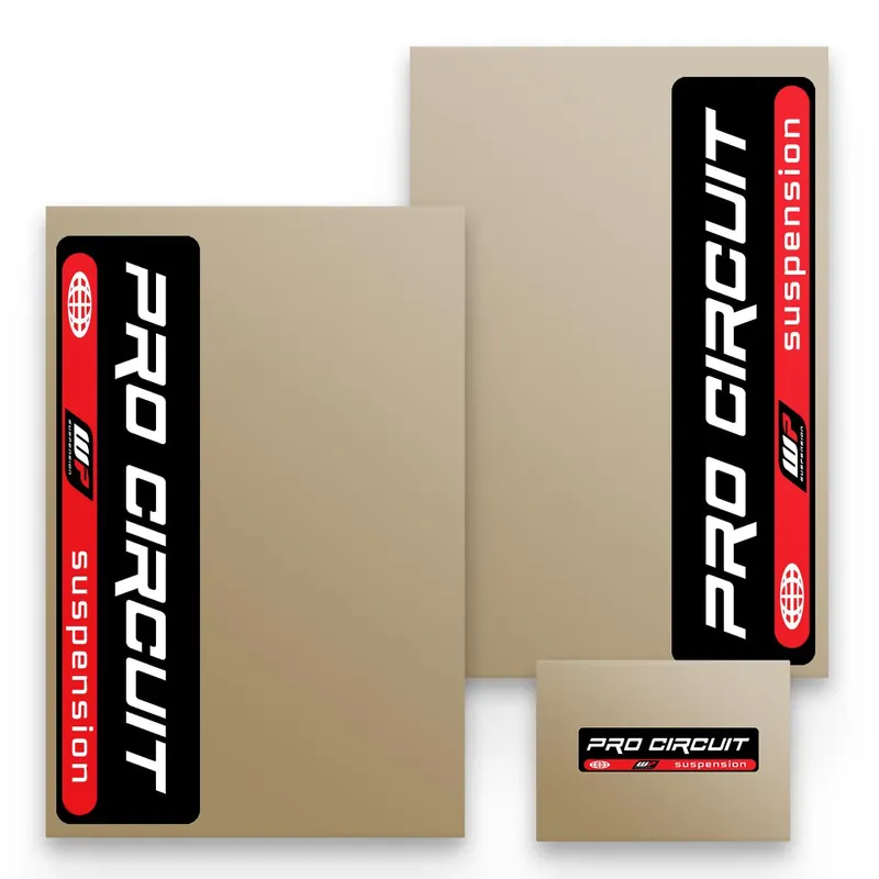 [ Maciag Offroad ] Autocollants de Protection de Fourche WP Pro Circuit, Transparent Gyors kiszállítás