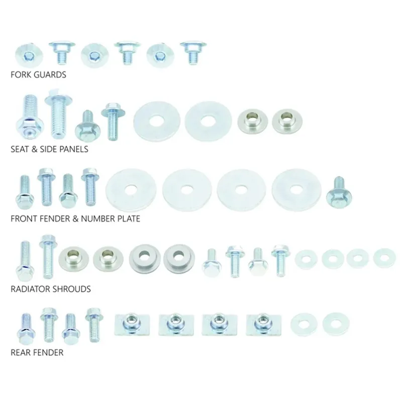 Akciós ár [ Ufo Plast ] Kit de Vis pour Plastique, Honda CR 125 93-97, CR 250 92-96