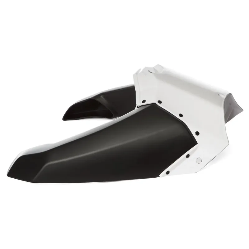 [ Acerbis ] Ouie de Radiateur Yamaha YZF 250/450 14-, WRF 250/450 15-18, Blanc/Noir, Supérieur Ne maradj le