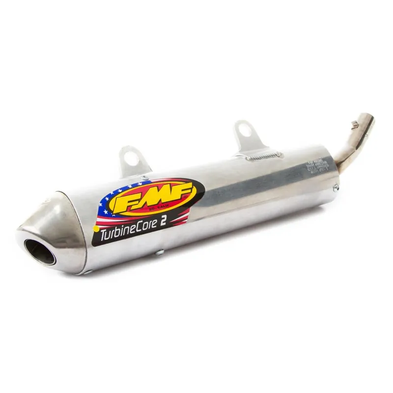 [ FMF ] Silencieux Turbine Core 2 GAS GAS EC 200/250/300, MC 250, Acier Inox/Aluminium/Acier Inox Szuper akció