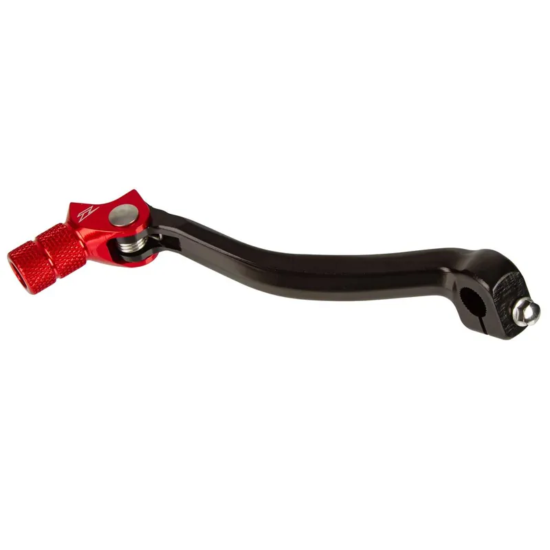 [ Zeta ] Sélecteur de Vitesse Kawasaki KXF 250 09-, Noir/Rouge Szuper akció