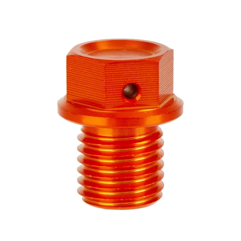 [ Zeta ] Bouchon de Vidange KTM SX/SX-F/EXC/EXC-F 125-530, ATV SX/XC, magnetic, orange Kihagyhatatlan ajánlat