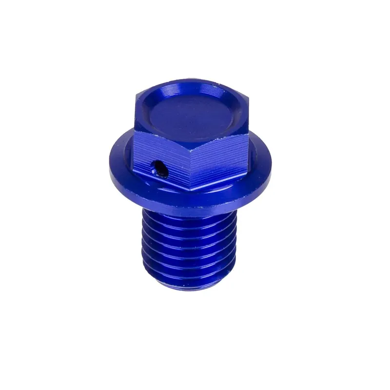 [ Zeta ] Bouchon de Vidange Honda CR 85/125/250, Yamaha YZ 250, magnetic, Bleu Outlet
