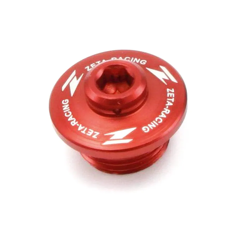 Szuper akció [ Zeta ] Bouchon de Remplissage d‘huile Honda CR-F 250 18-20, Rouge