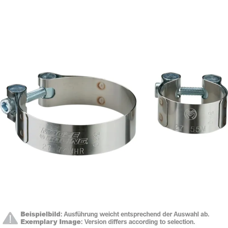 [ Moose Racing ] Collier Serrage Echappements Acier Inox Biztonságos vásárlás