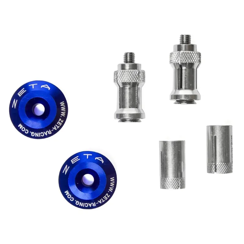 Akció [ Zeta ] Embouts de Guidon 29 mm, Bleu