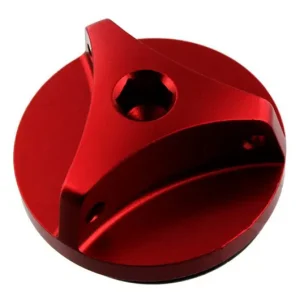 Outlet Bouchon de carter d‘huile Pro Bolt M27x3.00mm Alu Rouge Yamaha YZF-R6 600 / YZF-R1 1000 ...