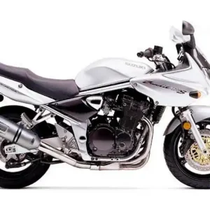 Végkiárusítás Silencieux d‘échappement Leovince LV One Evo Inox / Carbone Homologué Suzuki GSF 1250 / GSF 1250 SA ...