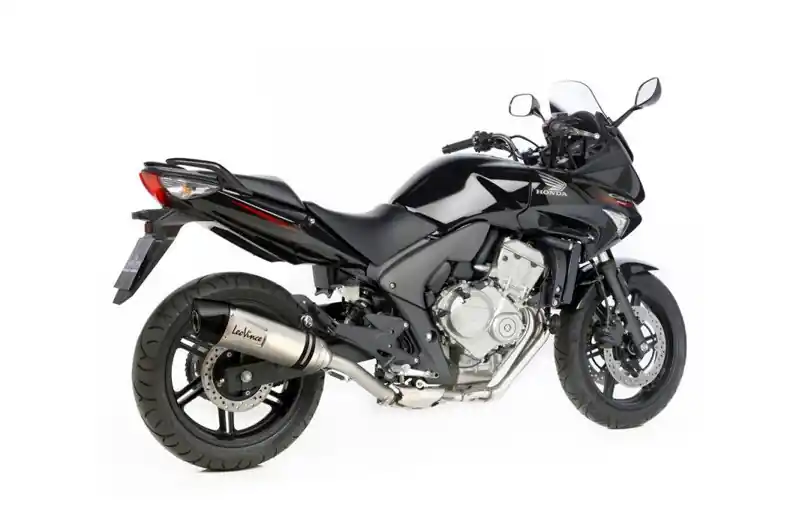Csak ma Silencieux d‘échappement Leovince LV One Evo Inox / Carbone Homologué Honda CBF 600 N / CBF 600 NA ...