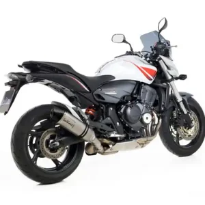 Expressz kézbesítés Silencieux d‘échappement Leovince LV One Evo Inox / Carbone Honda CB 600 F HOrnet 2007-2013