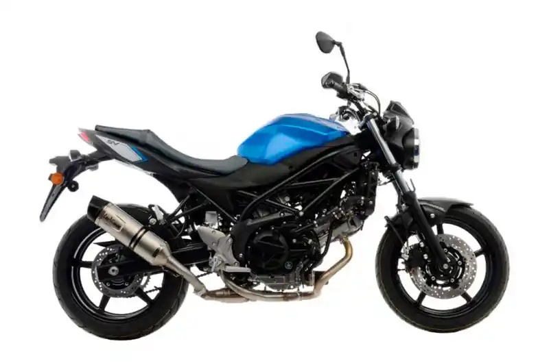 Silencieux d‘échappement Leovince LV One Evo Inox / Carbone Homologué Suzuki SV 650 A / SV 650 XA ... Kedvezményes ár