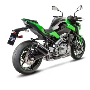 Prémium Silencieux d‘échappement Leovince Nero Inox Homologué Kawasaki Z 900 B 2017-2019 / Z 900 D 2018-2019