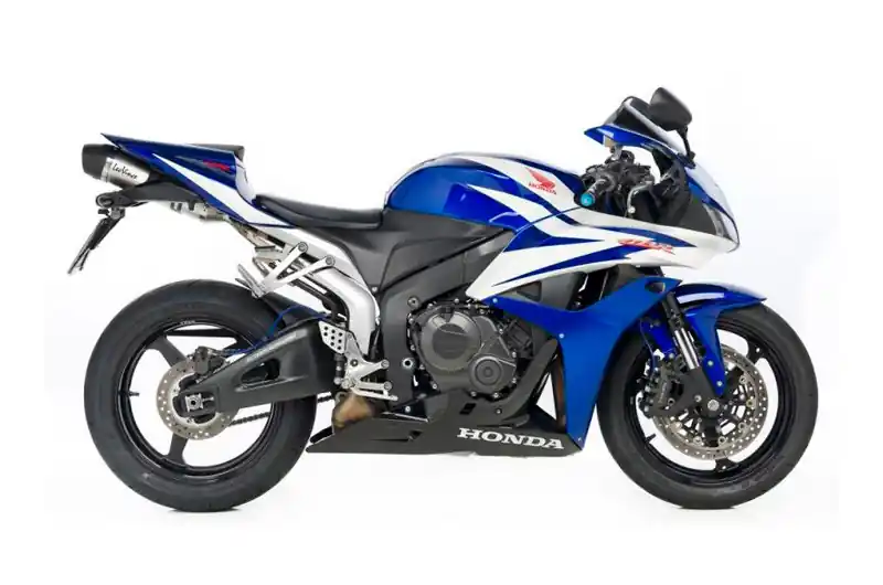 Kiárusítás Silencieux d‘échappement Leovince LV One Inox Noir Homologué Honda CBR 600 RR 2007-2012 / CBR 600 RRA 2009-2012