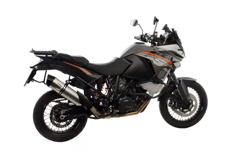 Silencieux d‘échappement Leovince LV One Evo Inox / Carbone Homologué KTM Adventure 1190 / Adventure 1050 ... Expressz szállítás