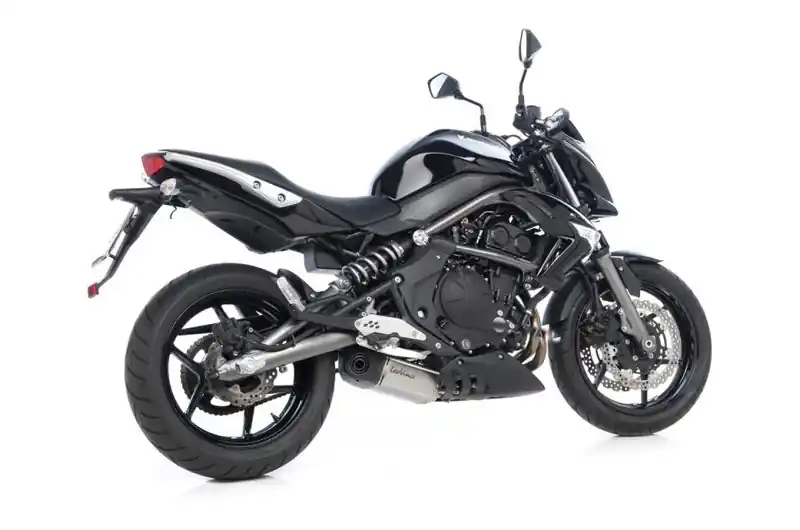 Exkluzív ajánlat Silencieux d‘échappement Leovince Underbody Inox / Carbone Homologué Kawasaki KLE 650 A / ER-6N 650 B ...