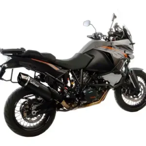 Kedvezmény Silencieux d‘échappement Leovince Nero Inox Noir / Carbone Homologué KTM Adventure 1190 / Adventure 1050 ...