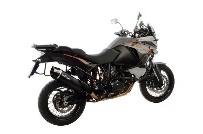 Kedvezmény Silencieux d‘échappement Leovince Nero Inox Noir / Carbone Homologué KTM Adventure 1190 / Adventure 1050 ...