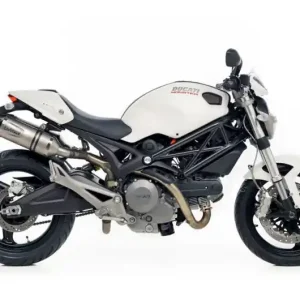 Double silencieux d‘échappement Leovince LV One Evo Inox / Carbone Homologué Ducati Monster 696 / Monster 1100 ... Ajánlat