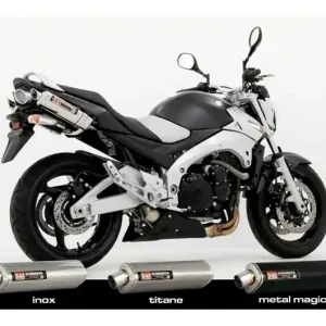 Vedd meg most Silencieux d‘échappement Yoshimura Tri-Oval Inox Suzuki 600 GSR 2006-2010