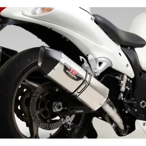 Alacsony ár Double silencieux d‘échappement Yoshimura Hepta Force Titane / Carbone Suzuki GSX-R 1300 Hayabusa 2008-2016