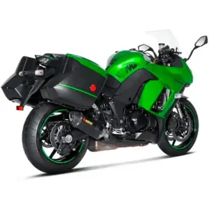 Vedd meg online Double silencieux d‘échappement Akrapovic Carbone Kawasaki Z1000SX 2014-2017 Euro 4