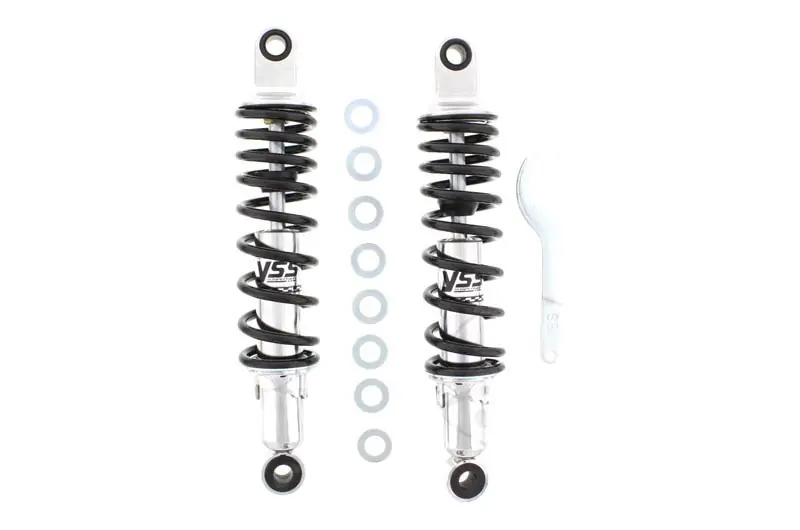 Végkiárusítás Amortisseurs YSS Twin Réglable Gaz Type 2 320mm Yamaha / Suzuki / Moto Guzzi