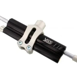Gyors szállítás Amortisseur de direction YSS Top Line 78mm collier Type B Noir Yamaha / Kawasaki / KTM / Suzuki / Ducati ...