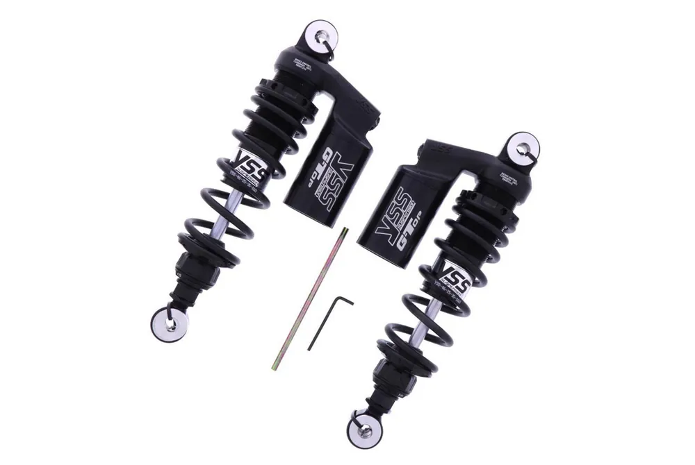 Amortisseurs YSS Twin Réglable Gaz Type 2 285-295mm Harley Davidson XL 883 N 2009-2016 / XL 1200 X 2010-2016 Azonnali szállítás