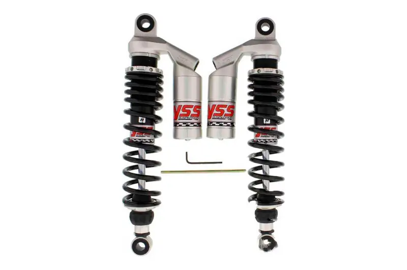 Kedvezmény Amortisseurs YSS Twin Réglable Gaz 360-370mm Yamaha VMX-12 1200 1996-2002 / VMX-12 1200 D 1992-1993 ...