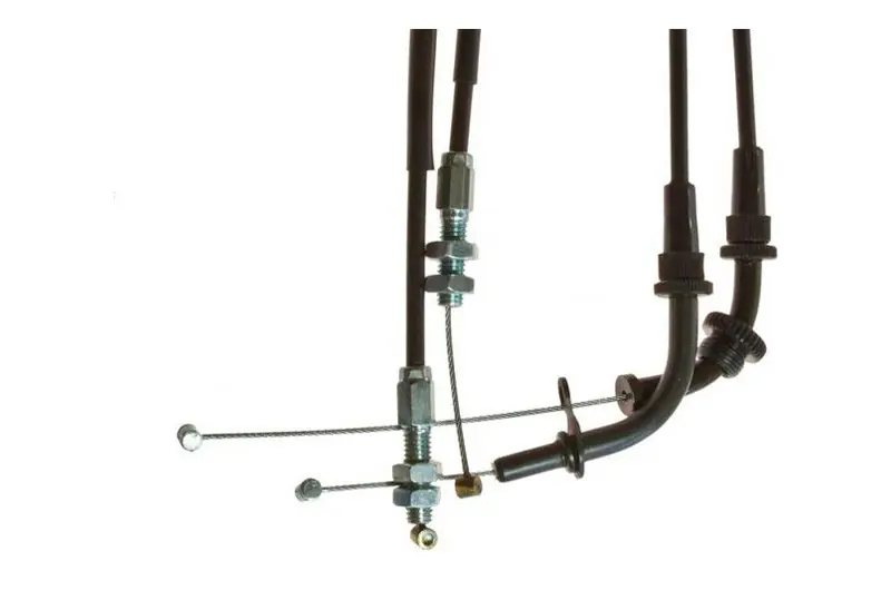 Bestseller Câble d‘accélérateur complet JMP rallongé pour guidon haut transformation Naked Suzuki GSX-R 1000 / GSX-R 1000 U1 ...