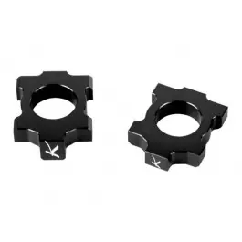 Tendeurs de chaîne axe de roue Kite Noir Honda CRF 250 R 2002-2017 Nézd meg most