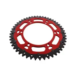 Outlet Couronne ZF 50/520 Dual Rouge Suzuki / Husqvarna / Gas Gas / Sherco / Beta ...