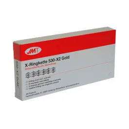 Chaîne JMT 530X2/112 X-Ring Gold (Attache rapide à sertir) Vedd meg most